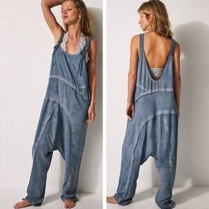 Free People Act Natural Shapeless Romper Size XS Women